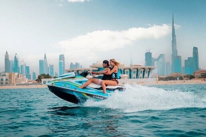 Dune-to-Sea: Jet Car and Jet Ski Combo Near Burj Al Arab photo 6