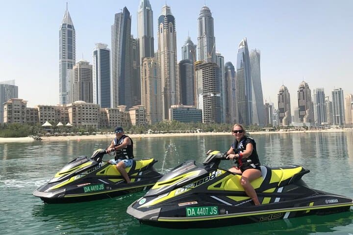 30-Minute Private Jet Ski Ride in Dubai with Burj Al Arab & Atlantis Views photo 1