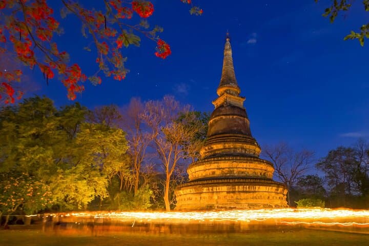 Chiang Mai Sunset Temples Tour: Wat Umong & Doi Suthep Evening Experience photo 4