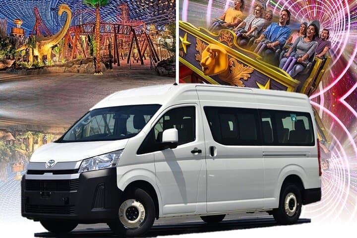 Dubai Shared Shuttle: Hotel Transfers to IMG Worlds of Adventures