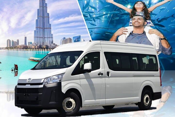 Dubai Mall Shared Hotel Transfer — Easy Ride to Burj Khalifa, VR Park & Aquarium