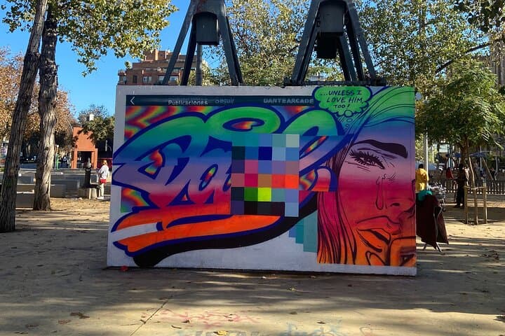 Insider Barcelona Street Art Tour: El Raval & Gothic Quarter Studio Visit photo 6