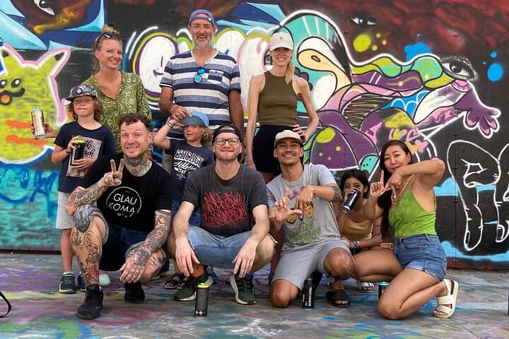 Paint Your Own Mural: Private Street Art Workshop in Barcelona
