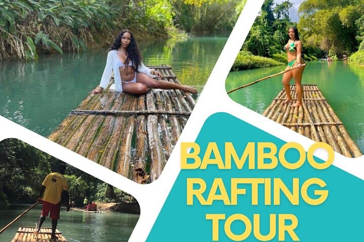 Montego Bay Bamboo Rafting on Lethe River: Relaxing Two-Person Raft Ride with Limestone Massage photo 1