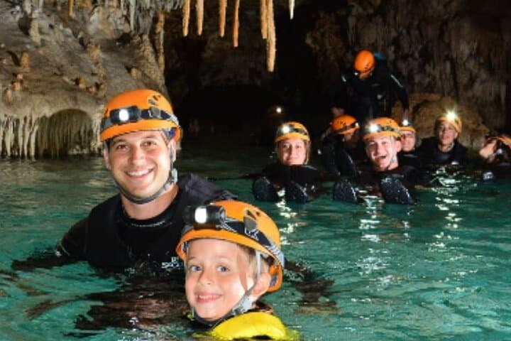 Secret River Jungle Adventure: Cenote Cave Bike, Hike & Underground River Swim in Riviera Maya photo 6