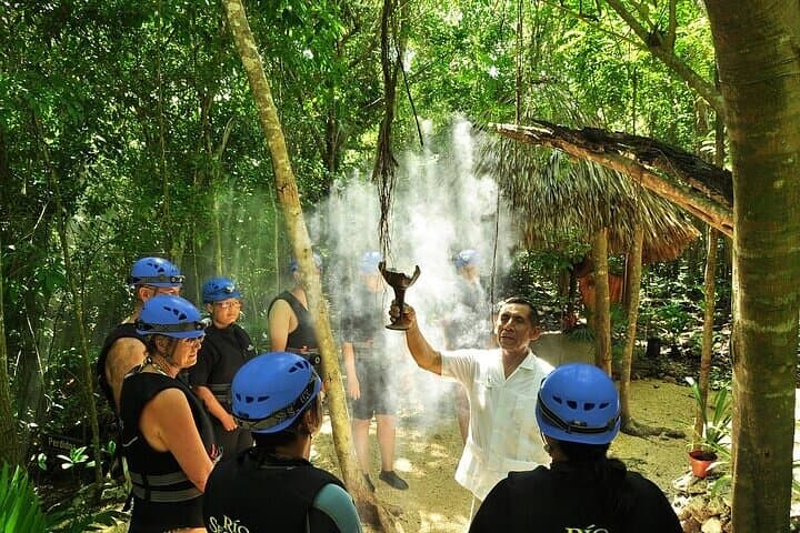 Secret River Jungle Adventure: Cenote Cave Bike, Hike & Underground River Swim in Riviera Maya photo 2
