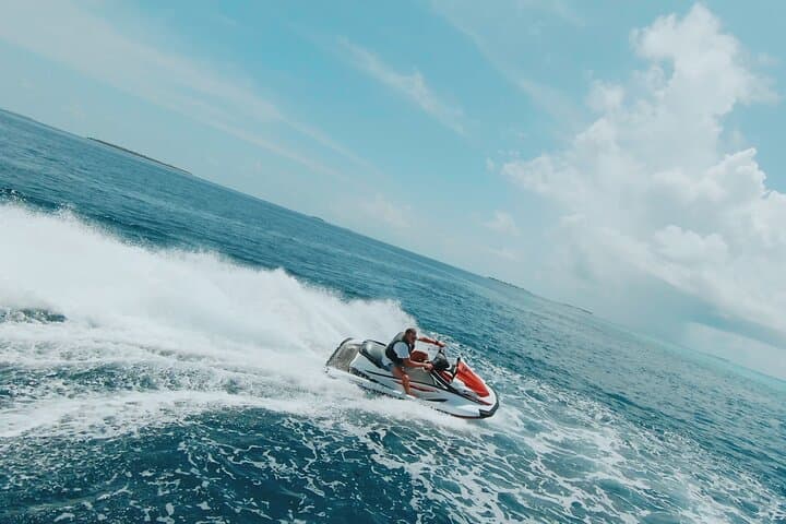Jet Ski Near Burj Al Arab: Dubai Coastline Thrill with Pickup photo 6