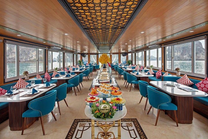 Halong Bay Cozy Cruise: Full-Day Luxury Day Trip from Hanoi via Expressway photo 2