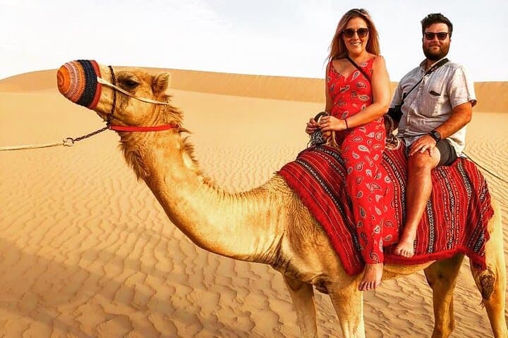 Dubai Morning Desert Safari: Dune Bashing, Sandboarding & Camel Rides photo 1