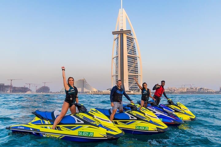 Two-Seater Jet Ski in Jumeirah: Burj Al Arab to Atlantis Views photo 2