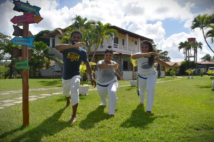 Private Capoeira Class & Lunch at a Tropical Camp in Salvador (Abrantes)