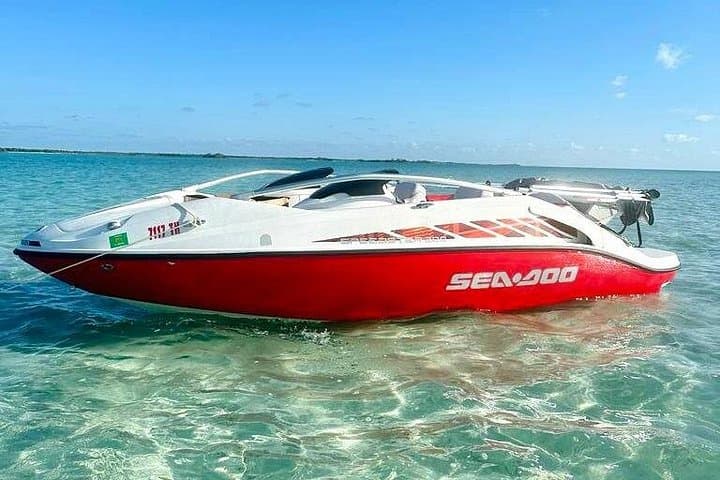 Jetboat to Secret Beach & Sandbar: 5-Hour San Pedro Lagoon Escape photo 1