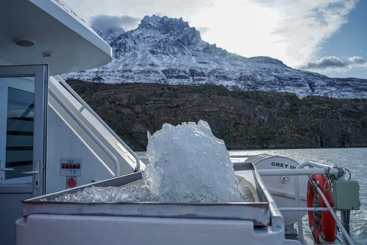 Grey Glacier Navigation in Torres del Paine: Close-Up Catamaran Cruise to an Antarctic-Sized Ice Wall photo 6