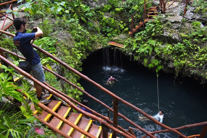 Three Cenotes and Zipline: Puerto Morelos Cenote Route Adventure photo 2