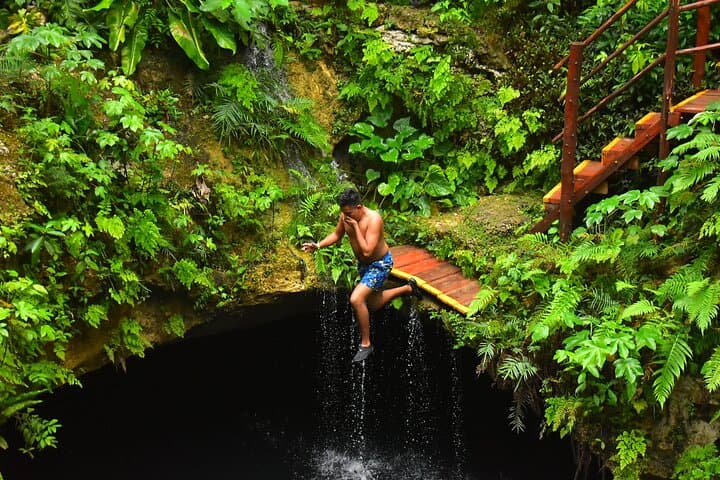 Three Cenotes and Zipline: Puerto Morelos Cenote Route Adventure