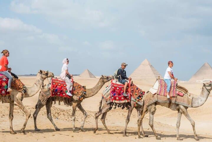 Giza Pyramids, Sphinx & Desert ATV: Private Camel Ride with Dinner Cruise photo 5