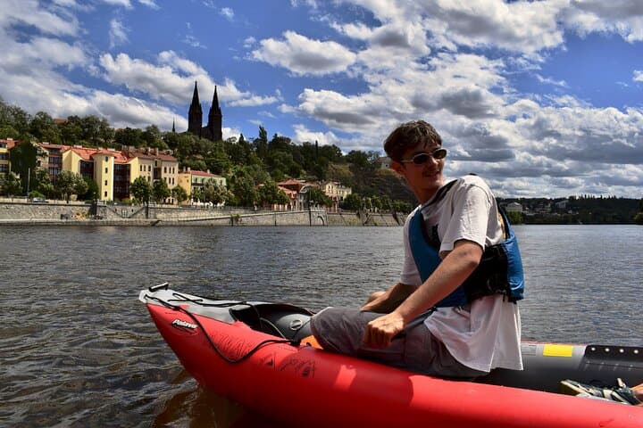 Canoe Prague's Vltava: Urban River Tour from Devil's Channel to Charles Bridge photo 5