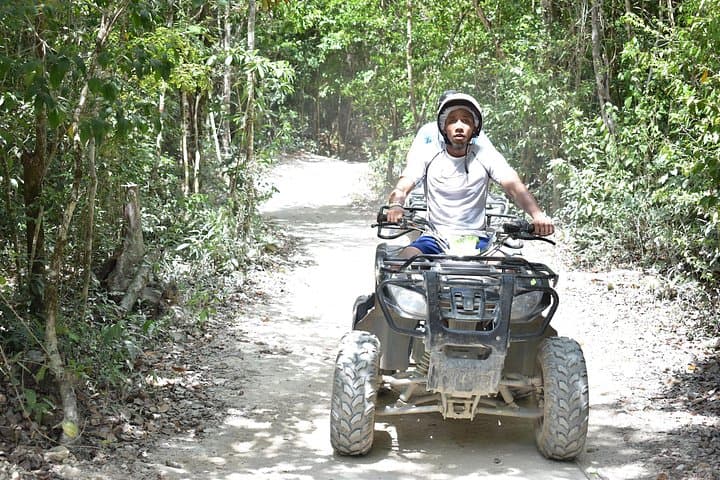 ATV Jungle Circuit, Zipline & Cenote Swim — Puerto Morelos Adventure photo 4