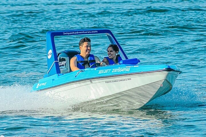 Speedboat to Punta Nizuc: Drive, Snorkel, and Explore Cancun’s Reefs