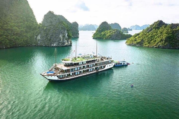 Two-Day Lan Ha Bay Cruise from Hanoi: Kayaking, Taichi & Dark-and-Bright Caves photo 1