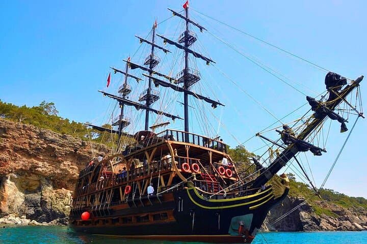 Antalya Pirate Boat Tour — Full-Day Kemer Cruise to Phaselis with Lunch & Foam Party photo 4