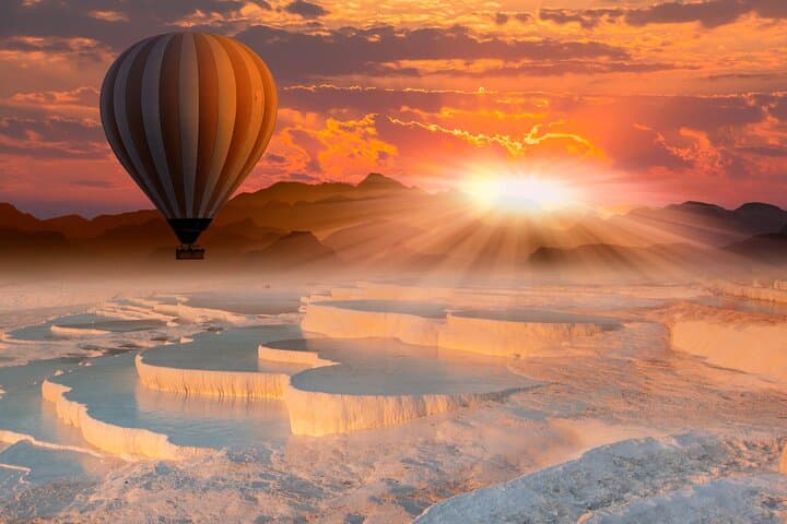 Pamukkale Sunrise Hot-Air Balloon Ride with Breakfast & Transfer photo 4