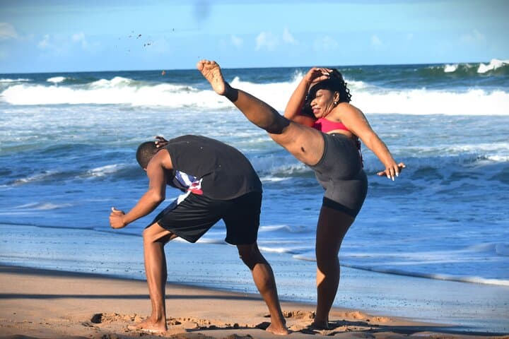 Beach Capoeira Training in Jauá — Private Salvador Class with Lunch photo 2