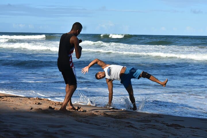 Beach Capoeira Training in Jauá — Private Salvador Class with Lunch photo 4