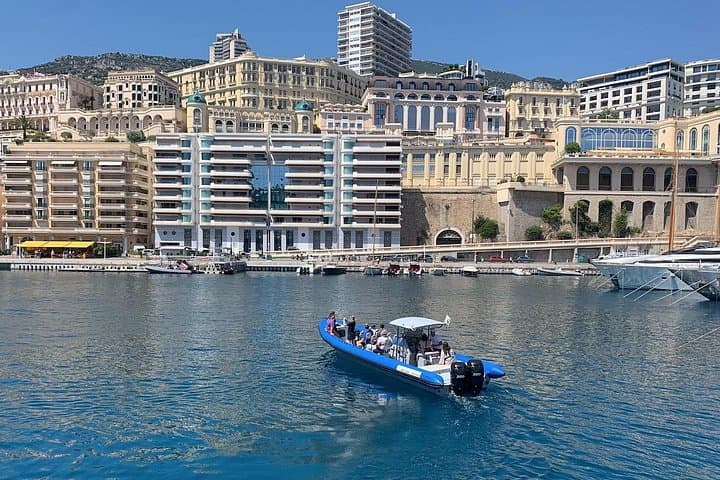 Nice to Monaco Boat Tour with Snorkeling: Mala Caves, Cap Ferrat & Villefranche photo 1