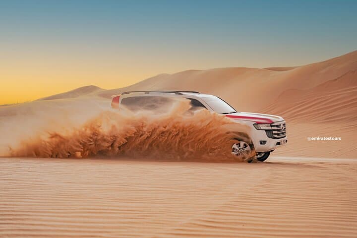 Overnight Desert Safari in Abu Dhabi: BBQ Camp, Dune Bashing & Starry Stay photo 2