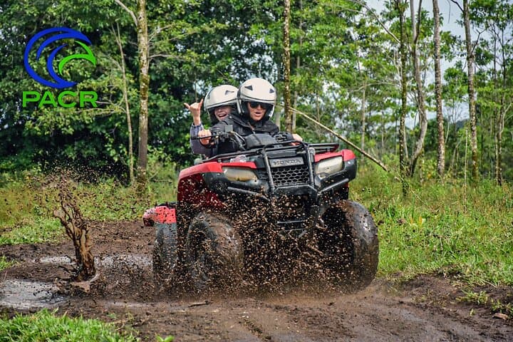 Private Arenal Volcano ATV Tour — La Fortuna Mud Trails, River Swim & Volcano Views photo 3