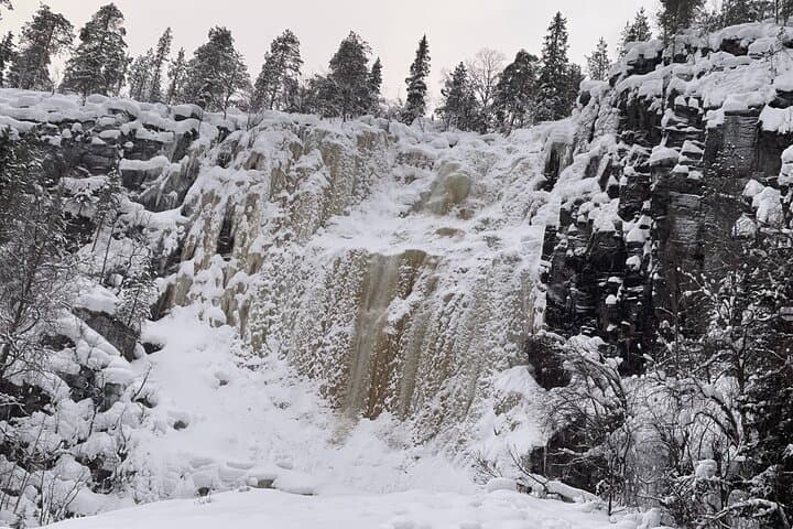Korouoma Frozen Waterfalls Hike: Ice Cliffs, Canyon Trek & Winter Scenery photo 4
