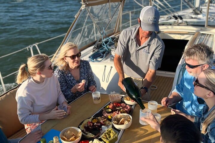 Private Morning Sail on Mystique — Charleston Dolphin Watching & Harbor History Cruise photo 3