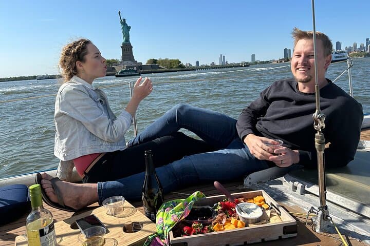 Private Sailing Charter from Brooklyn Bridge Park — NYC Harbor Sail Past the Statue of Liberty