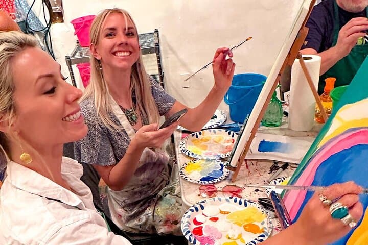 Magic on Canvas: Santa Fe Acrylic Painting Class at Artful Soul photo 3