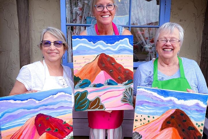 Magic on Canvas: Santa Fe Acrylic Painting Class at Artful Soul photo 4