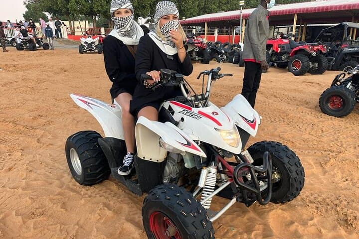 Dubai Red Dune Evening Desert Safari with Quad Bike, Camel Ride & Dinner photo 6