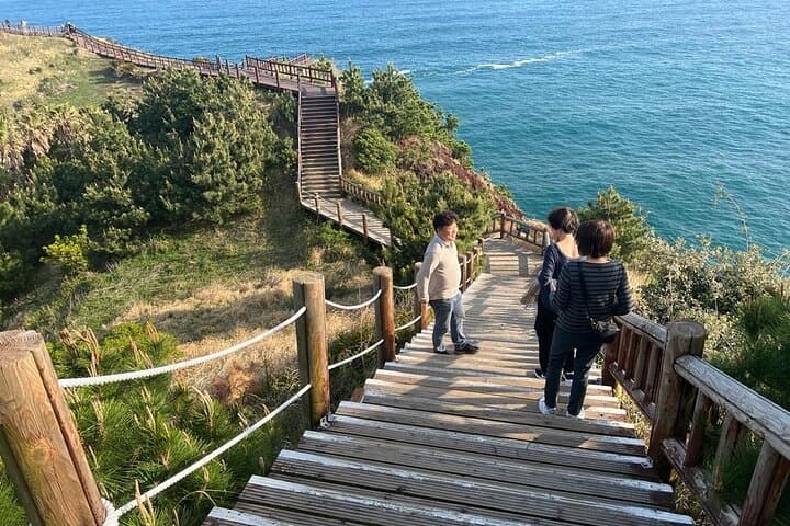 West Jeju Full-Day Private Tour: Handam Beach, Osulloc Tea & Songaksan Crater photo 4