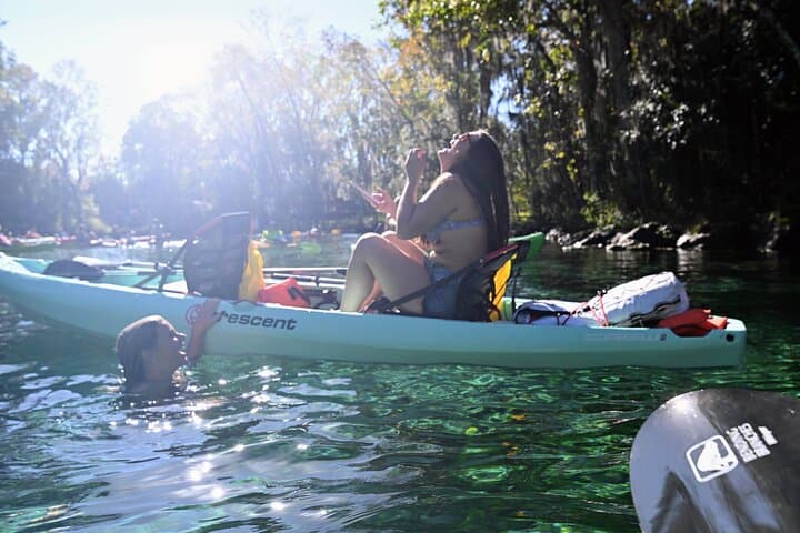 Kings Bay Double Kayak Rental: Manatee-Viewing & Springs Paddle in Crystal River photo 2