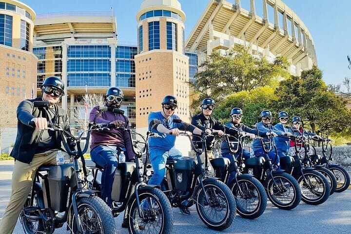 Private Biker Gang E-Bike Tour of Austin — Downtown Group E‑Bike Party Ride