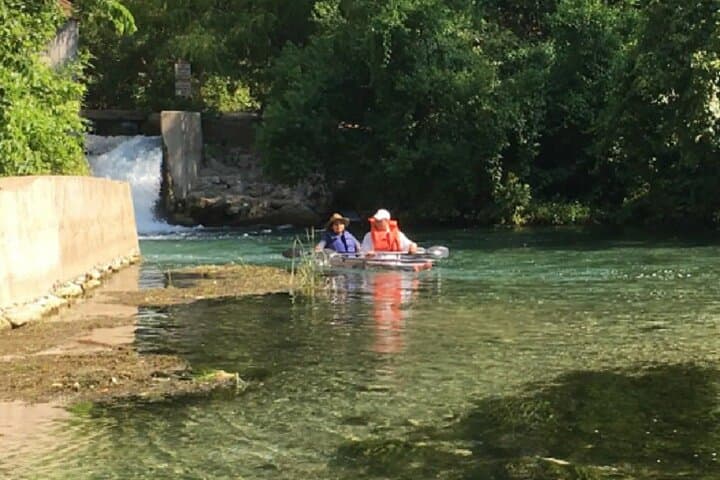 Glass-Bottom Kayak Tour on the San Marcos River with an Olympian photo 5