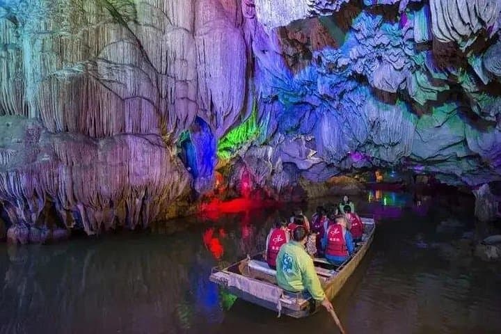 Guangzhou Double Caves Day Tour: Jinlong Underground River & Cave Fairyland photo 1