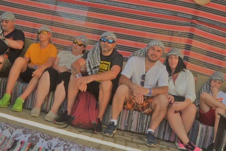 Sharm El Sheikh Mega Sea & Desert Adventure: Parasail, Snorkel, Quad & Bedouin BBQ photo 4