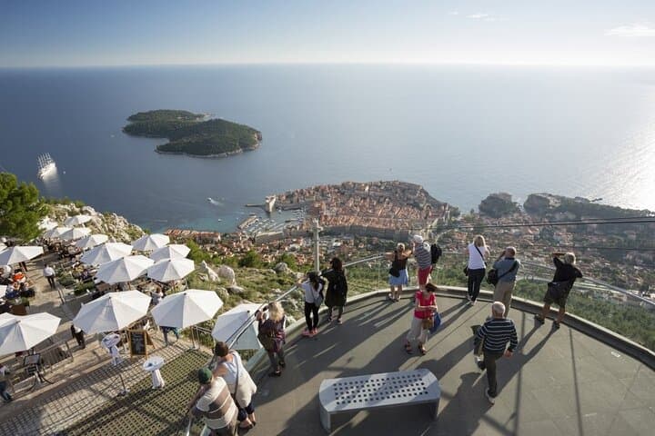 Private Dubrovnik Panorama: Half-Day Drive to Hill Srđ