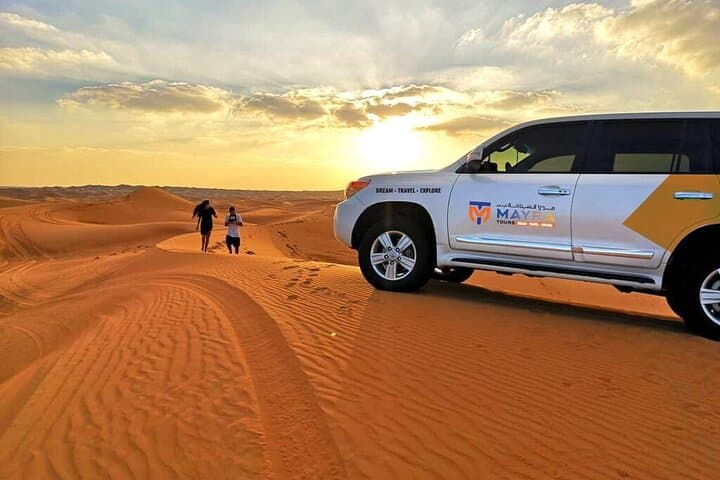 Evening Desert Safari in Dubai: Dune Bashing, Bedouin Camp & BBQ Dinner