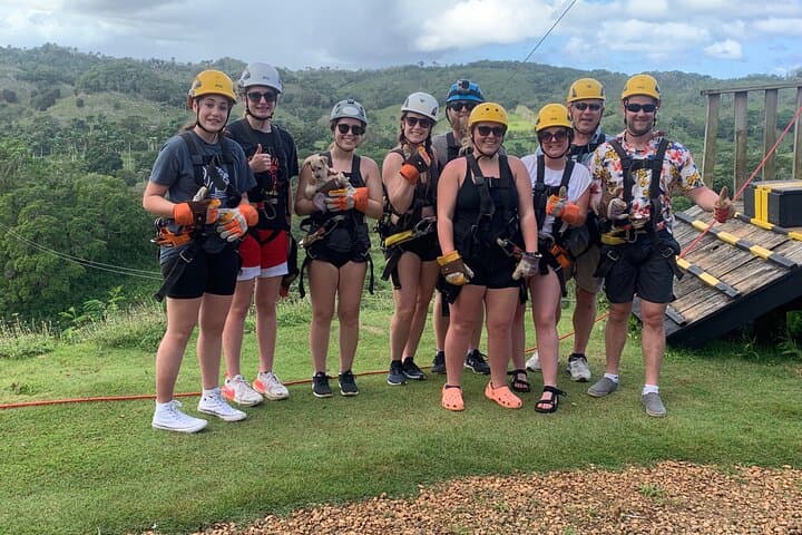 Zip Line Through 7 Waterfalls at Damajagua — Puerto Plata Adventure