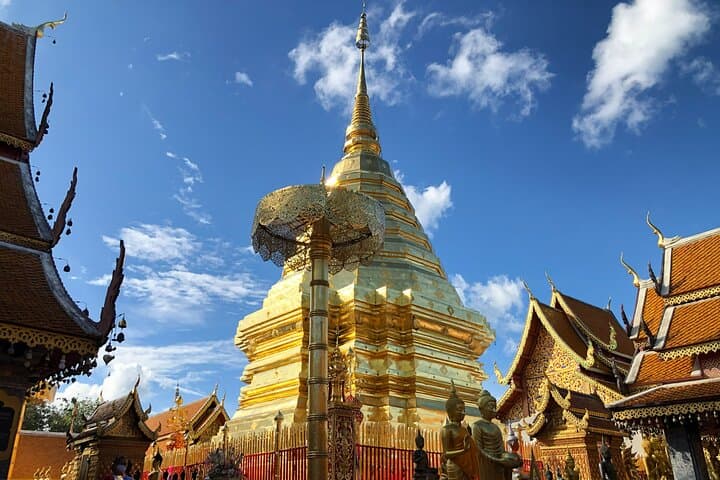 Half-Day Doi Suthep and Chiang Mai City Temples Private Tour