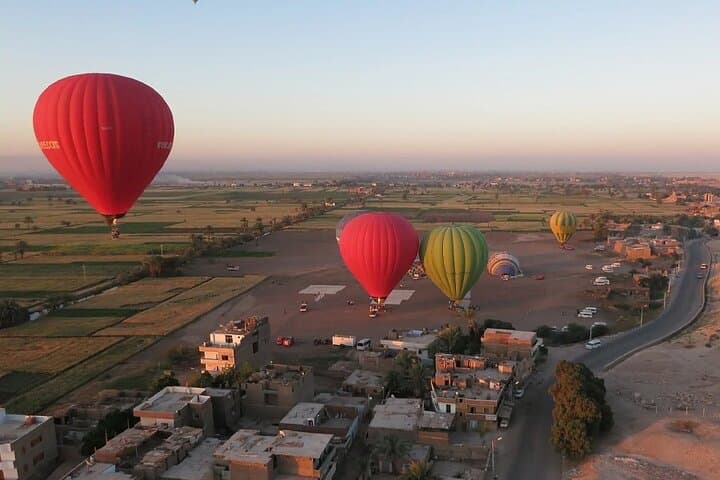 Sunrise VIP Hot Air Balloon Ride Over Luxor: Nile & West Bank from Above photo 2