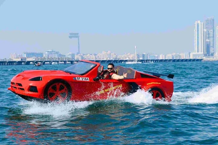Drive a Jet Water Car in Dubai: 20–60 Minute Amphibious Coastal Ride photo 6