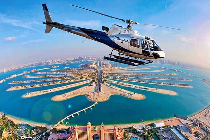 Dubai from Above: Helicopter Flight Over Palm Jumeirah, Burj Al Arab & Burj Khalifa photo 3